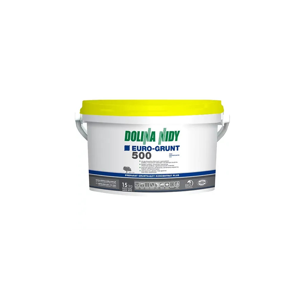 preparat gruntujący Dolina Nidy Eurogrunt Plus 500 żółty 15kg