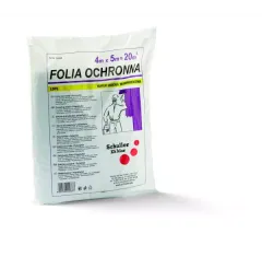 folia malarska Schuller / Fastec super mocna 4x5m transparentna