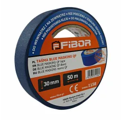 taśma maskująca Fibor BLUE MASKING OF niebieska 50m x 30mm