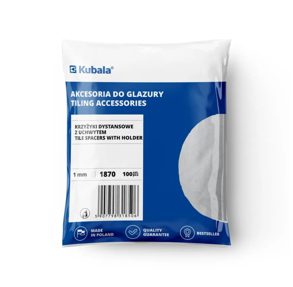krzyżyki do glazury Kubala 5,0 mm 70 szt.