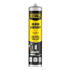 silikon sanitarny DISTYK biały 280ml