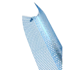 narożnik aluminiowy 30x30 z siatką 10x10 do dociepleń niebieski 3m