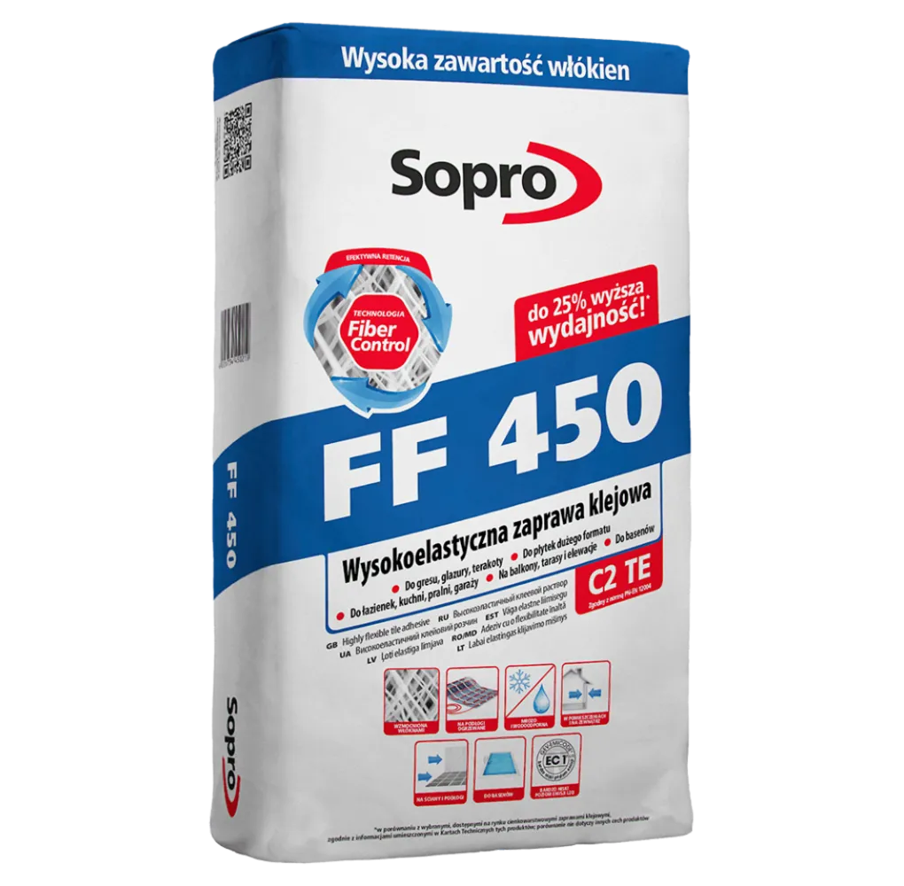 zaprawa klejowa Sopro FF 450 22,5kg