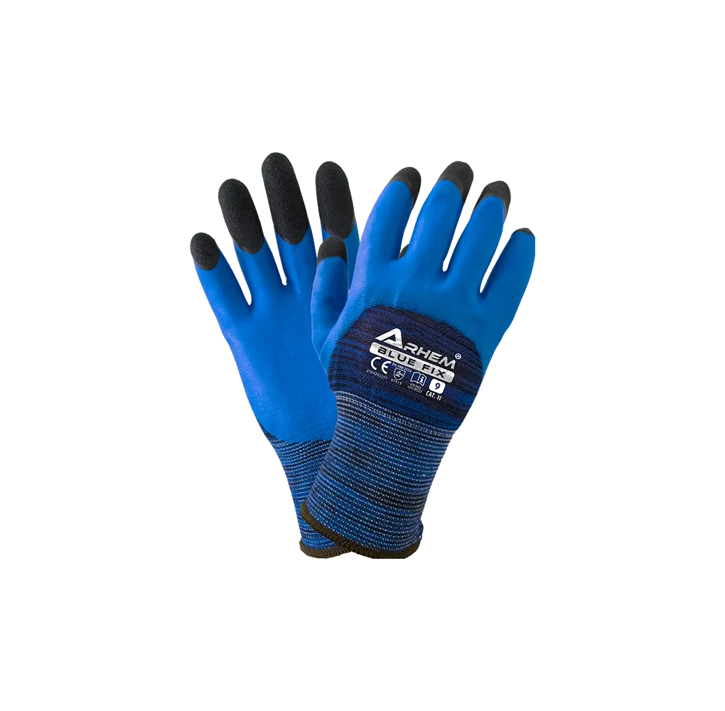 rękawice ARHEM BLUE FIX rozm. 10