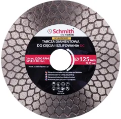 tarcza diamentowa Schmith 125x22,23x1,6 25mm DC