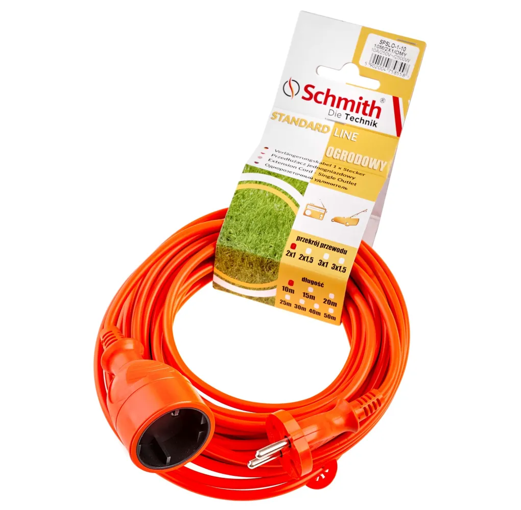 przedłużacz Schmith pomarańczowy 2x1mm 40m