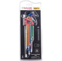 komplet kluczy SCHMITH długie TORX 9 szt.