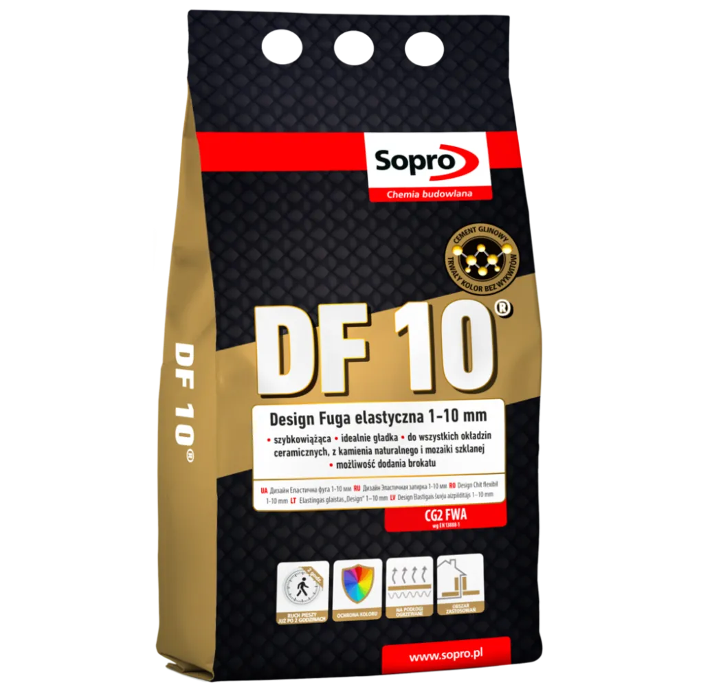fuga Sopro DF10 71 Popielaty worek 4kg