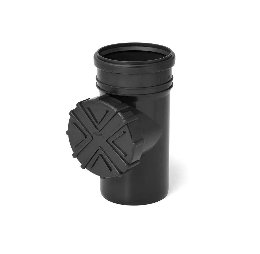 czyszczak z sitkiem Ø110 grafit