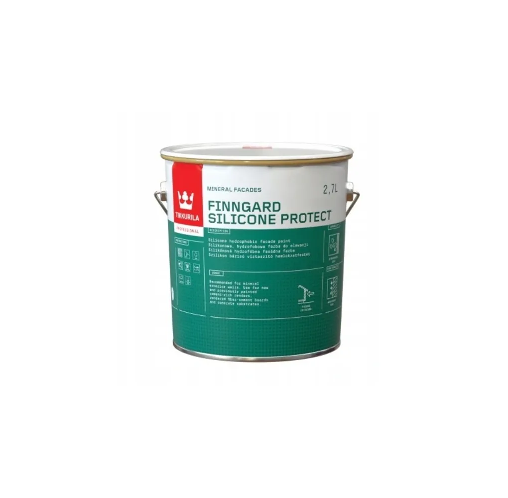 farba elewacyjna silikonowa Tikkurila Finngard Silicone Protect Baza C 2,7L