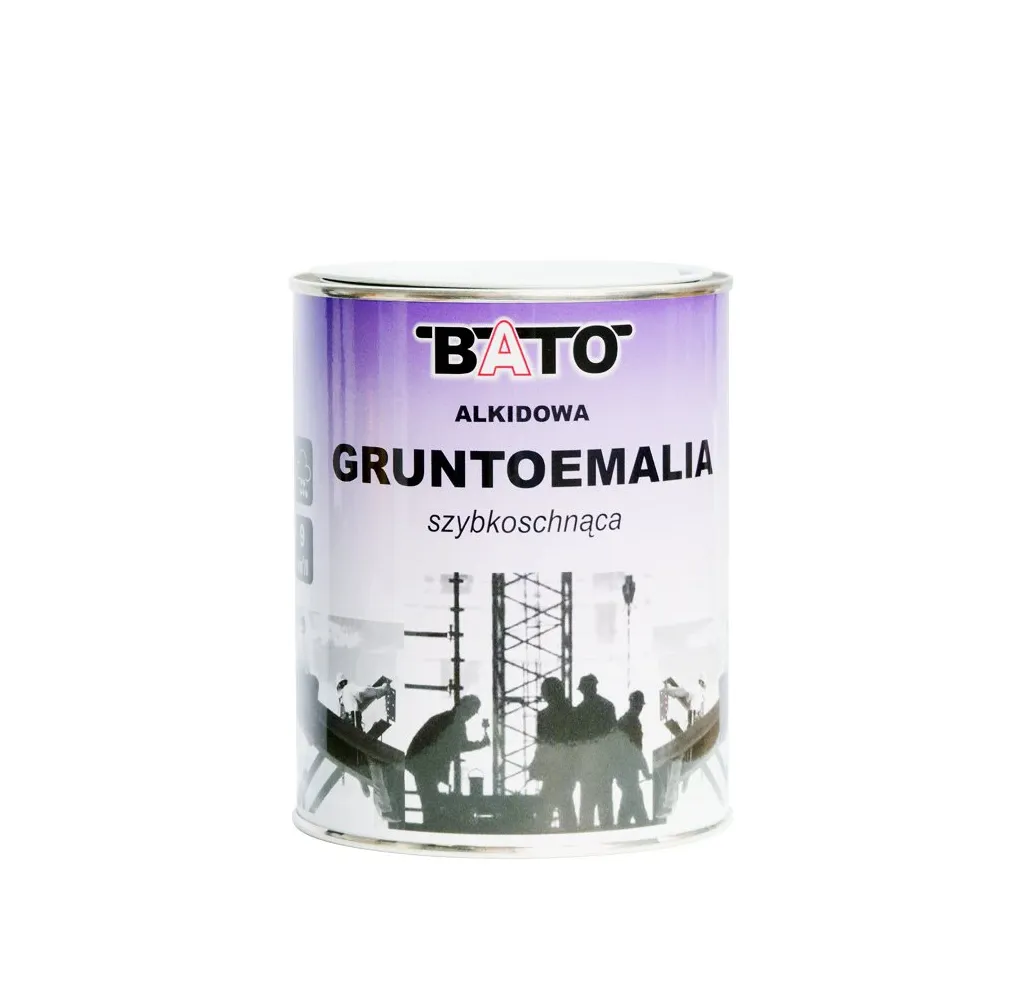 gruntoemalia alkidowa Bato czerwona RAL 3020 0,8l