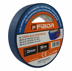 taśma maskująca Fibor BLUE MASKING OF niebieska 50m x 25mm