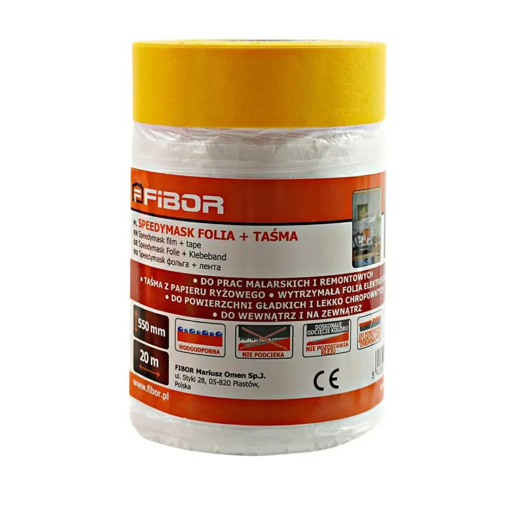 taśma z folią Fibor SPEEDY MASK 20m 140cm