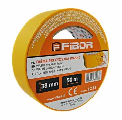 taśma precyzyjna Fibor WASHI ŻÓŁTA 38mm x 50m