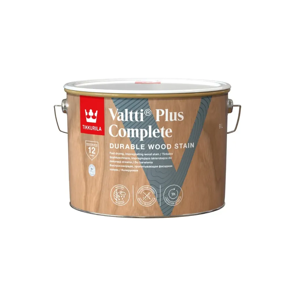 lakierobejca Tikkurila Valtti Plus Complete 0,9L