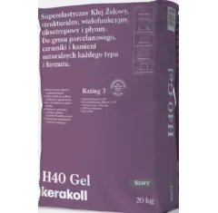 zaprawa klejowa KERAKOLL H40 GEL C2TE S1 Szary 20kg