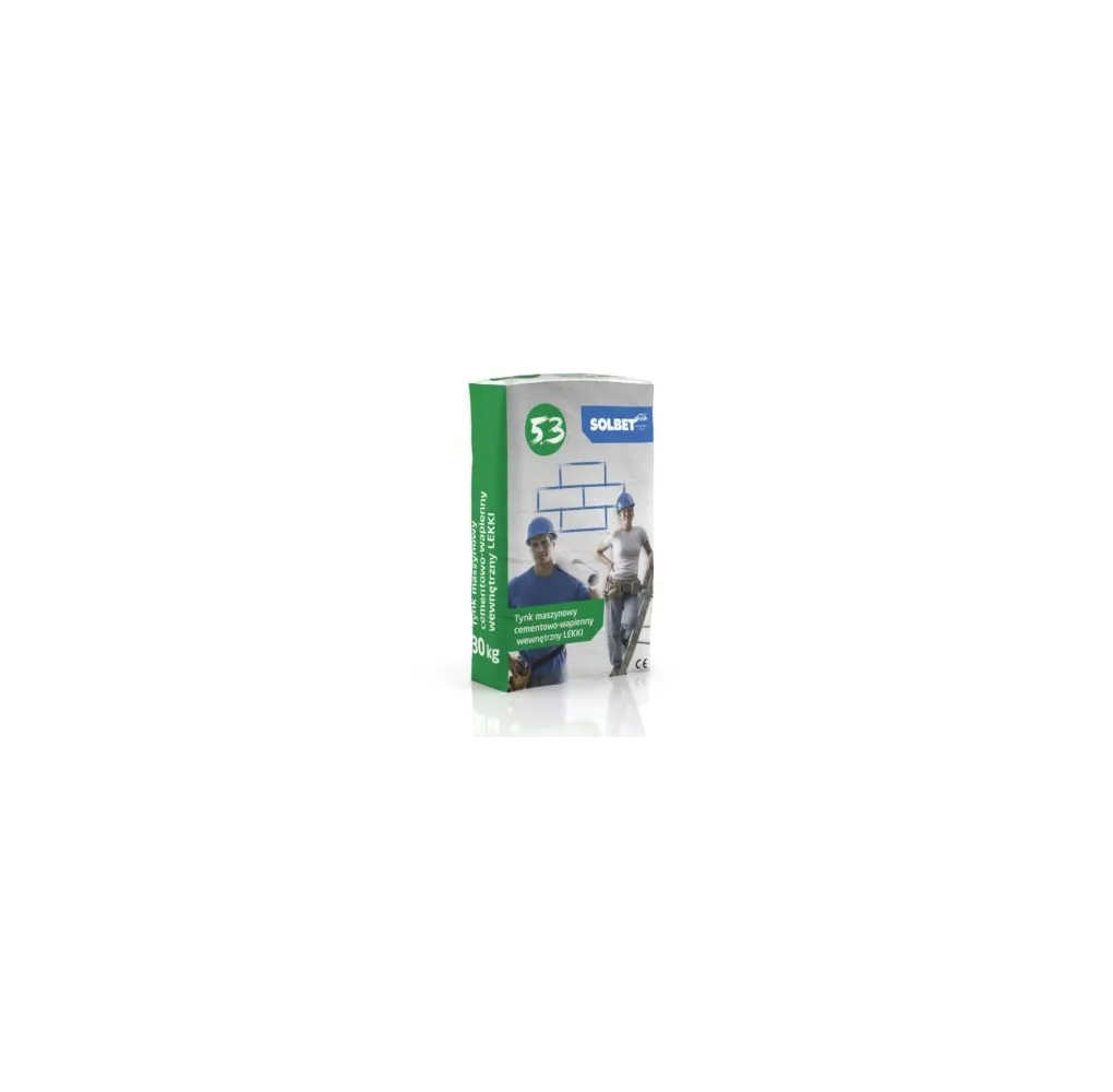 tynk cementowo-wapienny maszynowy SOLBET 5.3 LEKKI 30kg