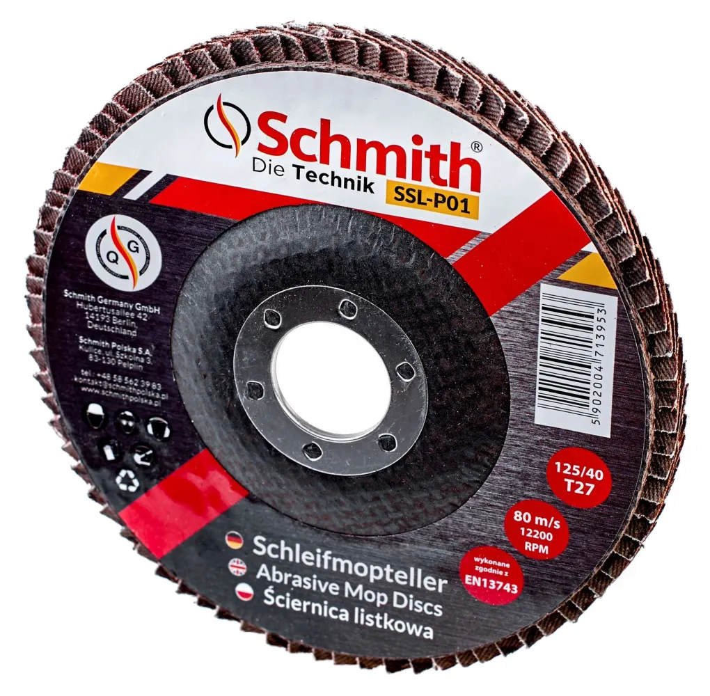 tarcza lamelkowa Schmith prosta 125/40