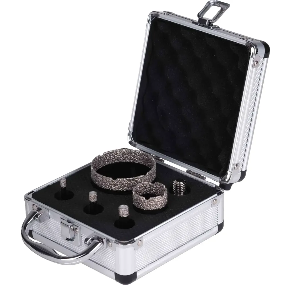 komplet otwornic diamentowych Schmith 6-8-10-35-68mm 5szt